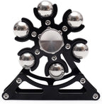 Desk Toys for Fidget Ferris Wheels-Spinner: 2mins Metal Cool-Gadgets Kinetic-Spinner for Kid Children Teen Adult EDC-Toy, ADHD Tools Cool Stuff Stress Relief Gift (Black)