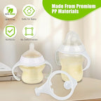 6 Pack Baby Bottle Handles for Tommee Tippee Baby Bottles, Easy Grip Bottle Holder for Newborn