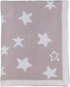 Living Textiles Chenille Knitted Blanket - Grey Galaxy