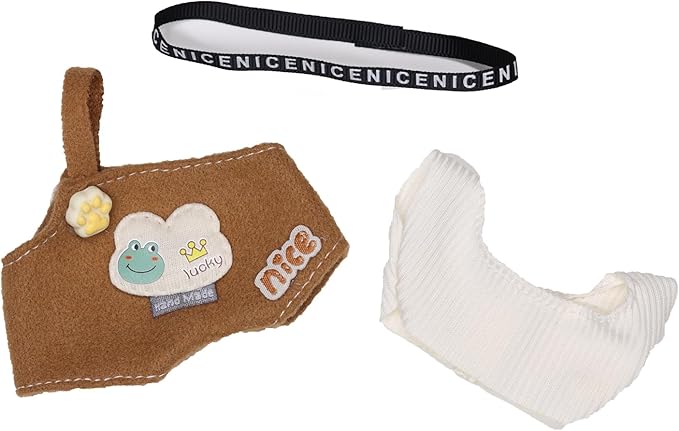 Clothes for 15/17cm Dolls(NO Doll) - Outfit for Labubu with Accessories Suit - Clothes Set for Dolls Dress Up