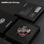 Fidget Spinners for Adults and Kids, Stress Anxiety ADHD Relief Figets Toy, Metal Finger Hand Spinner Toys with Luminous Light, Fidget Spinner Need Absorb Light Then Release in Dark