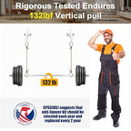 4our Kiddies Furniture Straps (6 Pack) Baby Proofing Anti Tip Furniture Anchors Kit, Cabinet Wall Anchors Protect Toddlers from Falling Furniture, Adjustable Child Safety Straps Earthquake Resistant