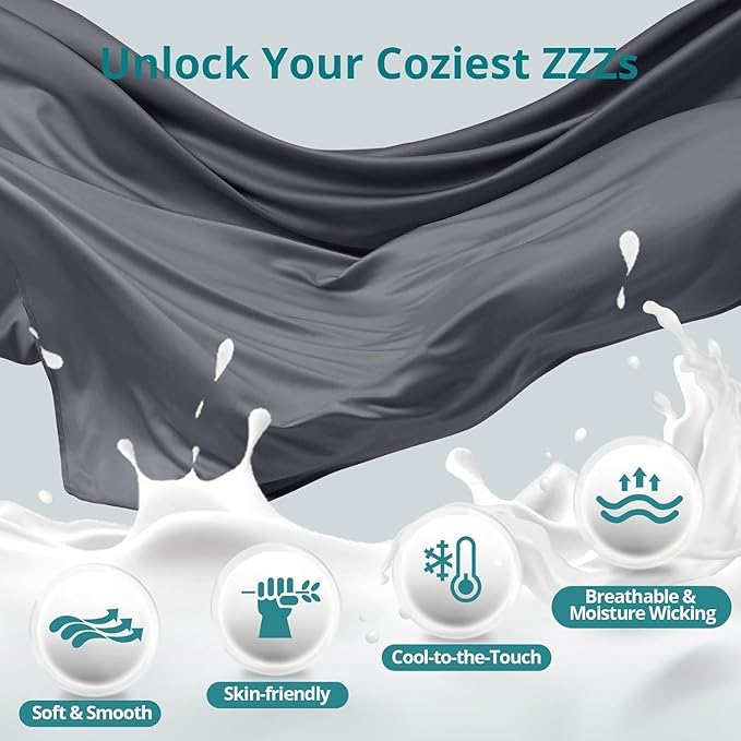 Sasttie Pregnancy Pillows for Sleeping, Jumbo U Shaped Cooling Full Body Pillow with Removable Cover, Pregnant Women Must Haves, Maternity Essential, Dark Grey