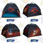 Black Hole Play Tents- Space World Dome Tent Playhouse- Imaginative Play Popup Tent for Outdoor and Indoor Fun-Kids Astronaut Space for Boys and Girls- 47" x 47" x 43 "