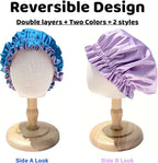 AKISS Baby Infant Newborn Toddler Satin Silk Hair Bonnet for Baby Girl Boy Sleeping Kids Cap Hat