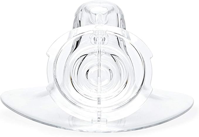 Elvie Breast Pump Breast Shield - 28mm - Nipple Flange for Pumping Breast Milk - Accessories & Breastfeeding Essentials for Electric Pumps - BPA Free, Dishwasher Safe - 2 Pack