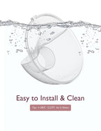 Momcozy Milk Collector Only Compatible with Momcozy M5 NOT for Others. Original M5 Breast Pump Replacement Accessories, 1 Pack