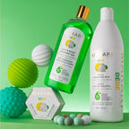 MAKARI Baby Hair and Body Foaming Gel for Sensitive and Delicate Skin, Hypoallergenic and Paraben-Free Baby Body Wash and Shampoo with Nourishing Coconut Oil & Panthenol