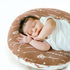 GRSSDER Nursing Pillow Cover Stretchy Minky Removable Nursing Covers for Breastfeeding Pillows, Ultra Soft Comfortable Slipcover for Boy and Girls, Stylish Pretty Squirrel