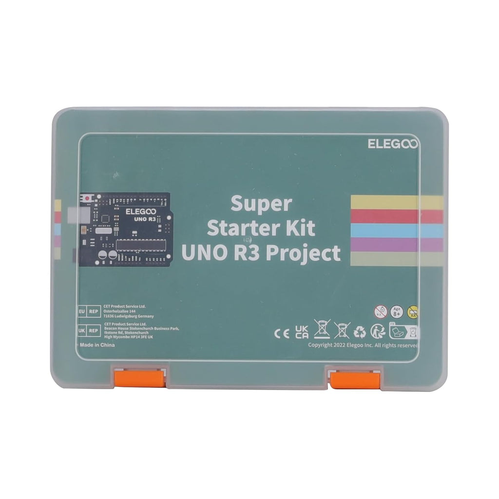 ELEGOO UNO Project Super Starter Kit with Tutorial and UNO R3 Board Compatible with Arduino IDE