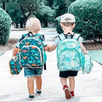 Wildkin 12-inch Kids Backpack – Padded, Adjustable, Ideal for Daycare & Travel - Dinomite Dinosaurs