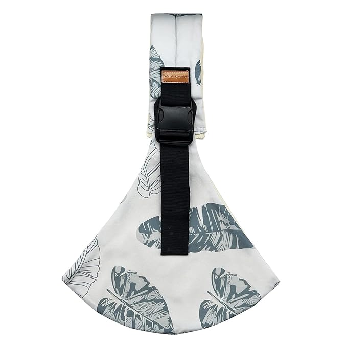 Baby Sling Carrier Newborn to Toddler Adjustable One-Shoulder Design with Hip Seat Support, Labor-Saving Baby Wraps Carrier 10-30 lbs(Leaf)