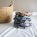 Nora's Nursery Cloth Diaper Cover, Reusable Cover with Snap Closure for Flat or Fitted Inserts - 7-Pack with Wet Bag - Modern Bloom