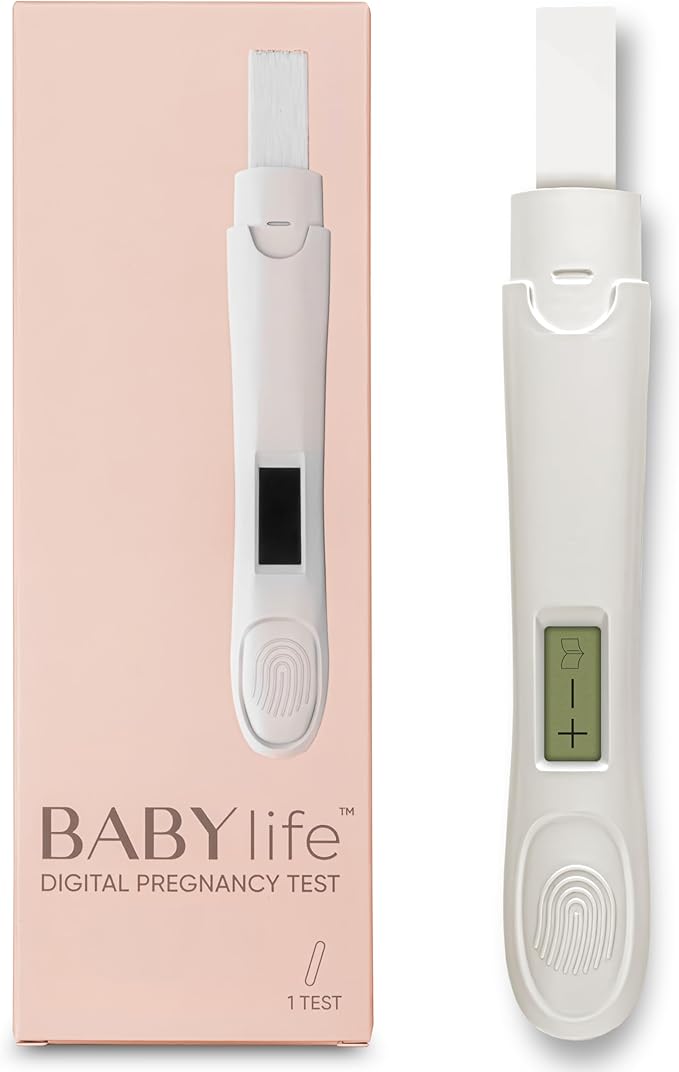 Baby Life Digital Pregnancy Test - Urine Sample Detection Technology Keep Your Result Fast and Accurate -[1 Count]
