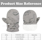 Toddler Gloves Kids Mittens Winter Warm Lined Fleece Gloves Waterproof Snow Baby Mitten for Boys Girls