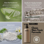 Mens Natural Body Wash - Ultra Hydrating, EWG Verified Clean Formula, Lavender Sands Scent, Sulfate-Free, Paraben-Free, Phthalates-Free, Gentle & Effective for Healthy Skin (10 oz)