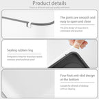 1Pack Wipes Box Dispenser Baby Wipe Container Wipe Dispenser for Bathroom Sealing Design Keeps Fresh Easy Open Dustproof Wet Tissue for Home