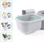 SnackPod Child Cup & Snack Holder for Convertible Car Seats & Strollers - BPA Free - Grey