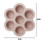 PandaEar 3 Pack Baby Food Freezer Tray with Lids, Silicone Baby Food Storage Container for Homemade Baby Food, Fruit, Purees & Breastmilk (Pink/Green/Linen)