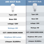 Black Table Lamp for Bedroom - 3 Color Temperature 3000K 5000K 4000K Bedside Lamp, Pull Chain Control, USB A and C Ports, AC Outlets, Bulb Included, Medium