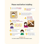 Child Safety Cabinet Locks – 6-Pack Double Button Drawer Latches, Easy & No-Residue Removal, Exclusive Technology – Baby Proofing for Drawers & Cabinets