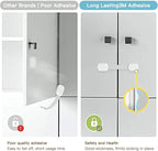Cabinet Locks Baby Proofing No Drill, Door Locks for Kids Safety, Baby Safety Products Adjustable Strap Locks for Child & Toddlers, Drawer, Fridge, Oven Lock Child Safety 10 Pack with 3M Adhesives