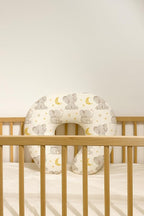 Nursing Pillow Covers 2 Pack, Breastfeeding Pillow Slipcovers Soft and Stretchy, Nursing Covers for Baby Girls Boys Newborn