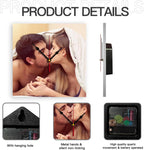 Generic Custom Clocks for Walls Personalized Clocks with Photo Text Logo That PVC Customized Round Silent Clock for Living Room Creative, 12inch-30cm