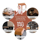 DYKESON Soft Corner Protector, Baby Safety Cushion, Corner Bumpers for Furniture, Corner Proofing for Baby, Corner Cushion, Table Edge Protector, Baby Proofing Edge, Corner Guards, 12 Pack, Brown