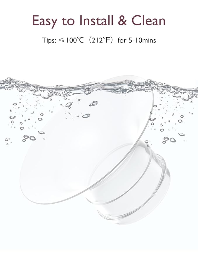 Momcozy Flange Insert 21mm Compatible with Momcozy M5. Original M5 Breast Pump Replacement Accessories, 1PC (21mm)