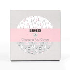 Stretchy Changing Pad Covers BROLEX 2 Pack Jersey Knit Changing Table Covers for Girls Boys,Jungle Animals