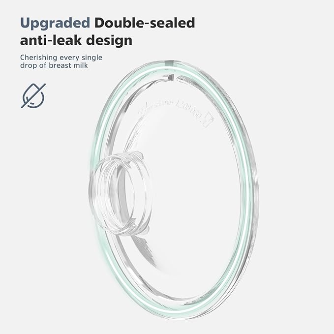 MomMed Wearable Breast Pump S21 - Leak-Proof Design, Hands-Free Double Portable Electric Breast Pump with 9 Levels - 24mm Shield