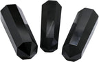 Amazing Gemstone Black Agate Crystal Towers, Natural Healing Crystal Point Obelisk for Reiki Healing and Crystal Grid (2" to 3" Inch)
