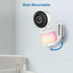 VTech 2-Cameras Smart WiFi Baby Monitor with 1080p FHD Video, Free App with Motion Video, Sound/Motion Detection and Notifications, 7" IPS Display with Split-Screen, Pan-Tilt-Zoom: Smart HQ Max Twin