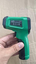 Infrared Thermometer Gun,SQECH Laser Thermometer Gun -58℉～1112℉(-50℃～600℃),Non-Contact Temperature Gun with Adjustable Emissivity&Color Backlight for Cooking, Pizza Oven,BBQ,Fridge,Engine,HVAC(Green)