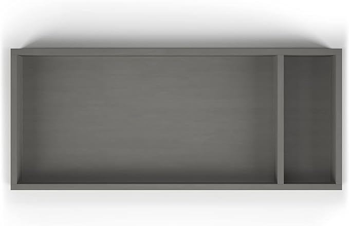 Child Craft Universal Changing Table Topper, Convert Dresser into a Changing Table Surface, Securely Attaches, Non-Toxic, Baby Safe Finish (Lunar Gray)