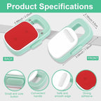 Baby Proofing Toilet Locks, Child Safety Toilet Lock,Toilet Flush Child Safety Lock with Round Button,Toilet Locks for Toddlers Kids Children,Strong Adhesive Toilet Lock for Bathroom Washroom(2pcs)