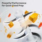 Bc Babycare Baby Food Maker-Baby Food blender for Fruit, Vegatable & Meat,Mini Food Processor for Potatoes, Grapes & Strawberries,White,10oz