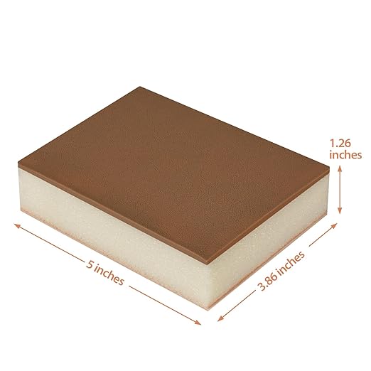 Silicone Sponge Injection Training Pad for Medical Student, Subcutaneous Injection Pad for Nursing Students, Injection Teaching Model with Absorbent Sponge (Training Use Only)