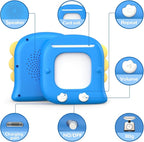 Kidzdo 520 Bilingual Spanish English Talking Flash Cards, Christmas Birthday Gifts for 2 3 4 5 6 Year Old Boys, Montessori Pocket Speech Therapy Toys, Portable Toddlers Toys for Ages 2-6 Kids, Blue