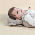 PandaEar Baby Head Protection Backpack, Toddler Walking Head Protector, Adjustable Head Protector Pad Safety Cushion (Grey)