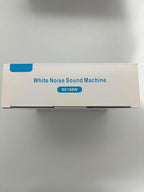 Portable White Noise Sound Machine - August SE160 - Calming, Ambient Sleep Therapy - 14 Soothing Sounds for Babies, Children, Adults - Sleep Aid with Timer - 60-Hour Battery - USB-C Charging - White