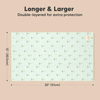 Organic Burp Cloths Baby Boy, Girl - 6-Pack Large Cotton Burping Cloths for Babies, Spit Up Rags, Super Absorbent, Ultra Soft Newborn Rag, Gender Neutral, Machine Washable, Durable (Roarsome)