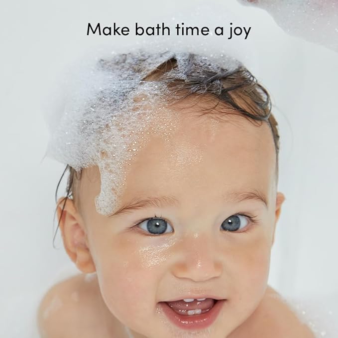 Evereden Baby Shampoo & Body Wash 2-in-1, 8.5 fl oz | Gentle, Non-Toxic, Fragrance-Free, Hydrating Formula for Sensitive Skin