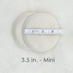 Merino Wool Nursing Pads, Style Softline, Regular Thickness, Size 3.5 in. Diameter