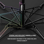 stroller sunshade Clip-on adjustable universal, adjustable steering angle, reinforced umbrella frame, compact and lightweight, suitable for all kinds of strollers Red, Red…