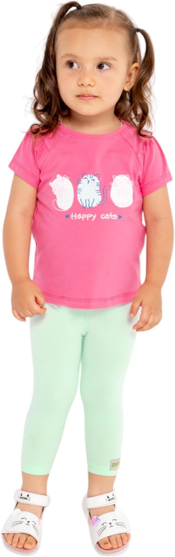 Premium Baby & Toddler Capri Leggings - Soft Cotton Blend, Durable & Perfect for Every Adventure