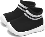 Engtoy Baby Shoes & Socks - Non-Slip Breathable Slippers with Soft Rubber Sole - Baby Boys & Girls Slip On Sneakers