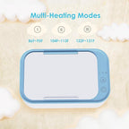 Baby Wipe Warmer, Wipe Warmer and Baby Wet Wipes Dispenser, Evenly Heated Wipes Warmer for Newborn Baby, Smart Precise Control Portable Wipe Warmer, Large Capacity Diaper Warmer for Nursery (Blue)