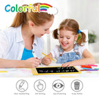 ORSEN LCD Writing Tablet 10 inch, Colorful Doodle Board Drawing Pad for Kids, Toddler Toys for Ages 2-4 5-7 Girls Boys Gifts (Yellow)